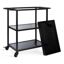 Sealy Sales Store -Sealy Sales Store black kate and laurel bar carts 218326 e1 1000
