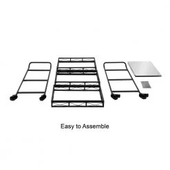 Ketia Black Bar Cart by Kate and Laurel -Sealy Sales Store black kate and laurel bar carts 221170 fa 1000