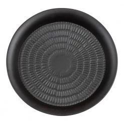 Mahdavi 16.50 in. Black Round Metal End Table by Kate and Laurel -Sealy Sales Store black kate and laurel end side tables 220500 77 1000