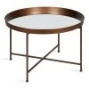 Celia Bronze 19 in. Round Glass (Mirror) Top Coffee Table by Kate and Laurel 2 Celia Bronze 19 in. Round Glass (Mirror) Top Coffee Table by Kate and Laurel -Sealy Sales Store bronze kate and laurel coffee tables 221160 64 1000