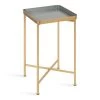Celia 13.97 in. Gold Square Metal End Table by Kate and Laurel -Sealy Sales Store gold gray kate and laurel end side tables 219960 64 1000