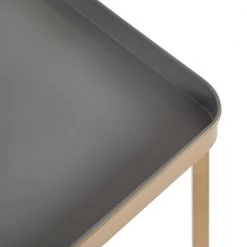 Celia 13.97 in. Gold Square Metal End Table by Kate and Laurel -Sealy Sales Store gold gray kate and laurel end side tables 219960 77 1000