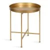 Celia 18.37 in. Gold Round Metal End Table by Kate and Laurel -Sealy Sales Store gold kate and laurel end side tables 219941 64 1000
