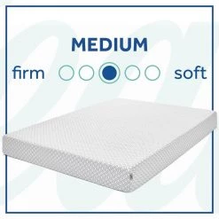 Cool and Clean 8 in. Medium Memory Foam Full Mattress by Sealy -Sealy Sales Store gray and white sealy mattresses f03 00178 fl0 4f 1000