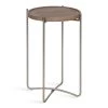 Vale 15.50 in. Gray Round Wood End Table by Kate and Laurel -Sealy Sales Store gray kate and laurel end side tables 219302 64 1000