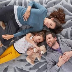 Posturepedic Plus 13 in. Medium Memory Innerspring Tight Top Full Mattress Set by Sealy -Sealy Sales Store gray sealy mattresses 42768240 1d 1000