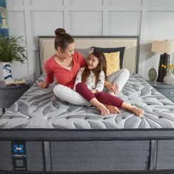 Posturepedic Plus 14 in. Plush Memory Innerspring Euro Pillow Top King Mattress Set by Sealy 21 Posturepedic Plus 14 in. Plush Memory Innerspring Euro Pillow Top King Mattress Set by Sealy -Sealy Sales Store gray sealy mattresses 42768861 4f 1000