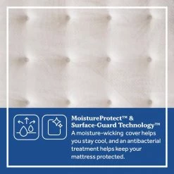 Posturepedic Spring Netherton 12 in. Firm Memory Foam Tight Top Twin XL Mattress Set with 9 in. High Foundation by Sealy -Sealy Sales Store gray sealy mattresses 42957131 c3 1000