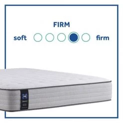 Posturepedic Spring Netherton 12 in. Firm Memory Foam Tight Top Cal Long Twin Mattress Set with 9 in. High Foundation by Sealy -Sealy Sales Store gray sealy mattresses 42957132 77 1000