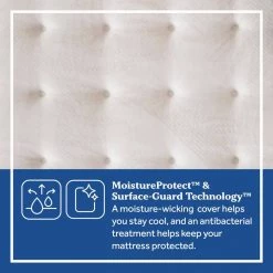 Posturepedic Spring Netherton 12 in. Firm Memory Foam Tight Top Full Mattress Set with 9 in. High Foundation by Sealy -Sealy Sales Store gray sealy mattresses 42957140 c3 1000