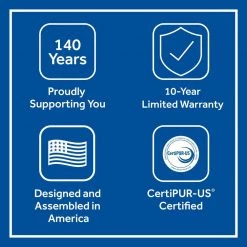 Posturepedic Spring Netherton 12 in. Firm Memory Foam Tight Top California King Mattress Set with 9 in. High Foundation by Sealy -Sealy Sales Store gray sealy mattresses 42957162 1f 1000