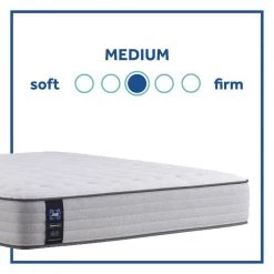 Posturepedic Spring Netherton 12 in. Medium Memory Foam Tight Top Twin Mattress Set with 9 in. High Foundation by Sealy -Sealy Sales Store gray sealy mattresses 42957330 77 1000