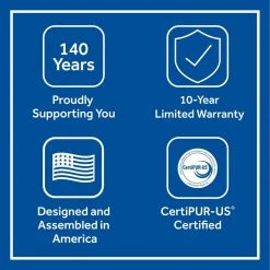 Posturepedic Spring Netherton 12 in. Medium Memory Foam Tight Top Full Mattress Set with 9 in. High Foundation by Sealy -Sealy Sales Store gray sealy mattresses 42957340 1f 1000