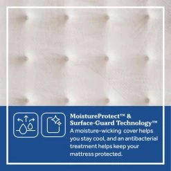 Posturepedic Spring Netherton 12 in. Medium Memory Foam Tight Top Full Mattress Set with 9 in. High Foundation by Sealy -Sealy Sales Store gray sealy mattresses 42957340 c3 1000