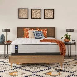 Posturepedic Spring Netherton 12 in. Plush Memory Foam Tight Top Twin XL Mattress Set with 9 in. High Foundation by Sealy -Sealy Sales Store gray sealy mattresses 42957531 31 1000