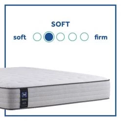 Posturepedic Spring Netherton 12 in. Soft Memory Foam Tight Top California King Mattress Set with 9 in. High Foundation by Sealy -Sealy Sales Store gray sealy mattresses 42957562 77 1000