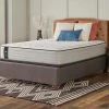 Posturepedic Spring Netherton 13 in. Firm Memory Foam Faux Top Twin Mattress Set with 9 in. High Foundation by Sealy