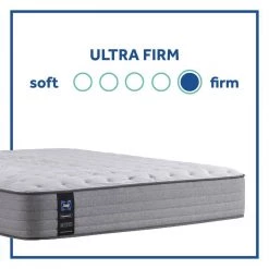 Posturepedic Spring Engelmann 11 in. Ultra Firm Memory Foam Tight Top Twin Mattress Set with 9 in. High Foundation by Sealy -Sealy Sales Store gray sealy mattresses 42958730 66 1000