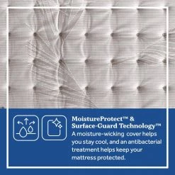 Posturepedic Spring Engelmann 11 in. Ultra Firm Memory Foam Tight Top Twin Mattress Set with 9 in. High Foundation by Sealy -Sealy Sales Store gray sealy mattresses 42958730 c3 1000