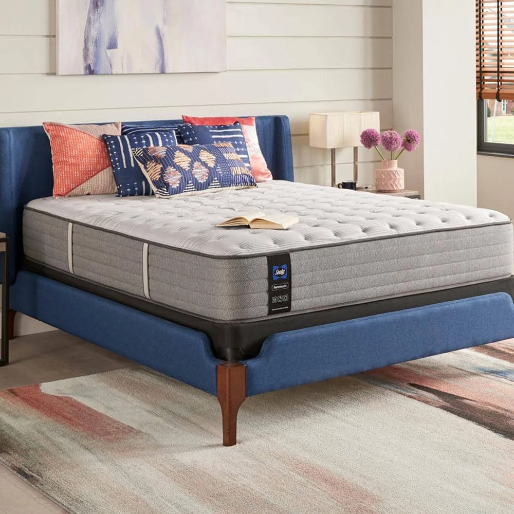 Posturepedic Spring Engelmann 11 in. Extra-Firm Memory Foam King Mattress Set with 9 in. High Foundation by Sealy 3 Posturepedic Spring Engelmann 11 in. Extra-Firm Memory Foam King Mattress Set with 9 in. High Foundation by Sealy