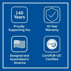 Posturepedic Spring Engelmann 12 in. Medium Memory Foam Tight Top King Mattress Set with 9 in. High Foundation by Sealy -Sealy Sales Store gray sealy mattresses 42958961 1f 1000