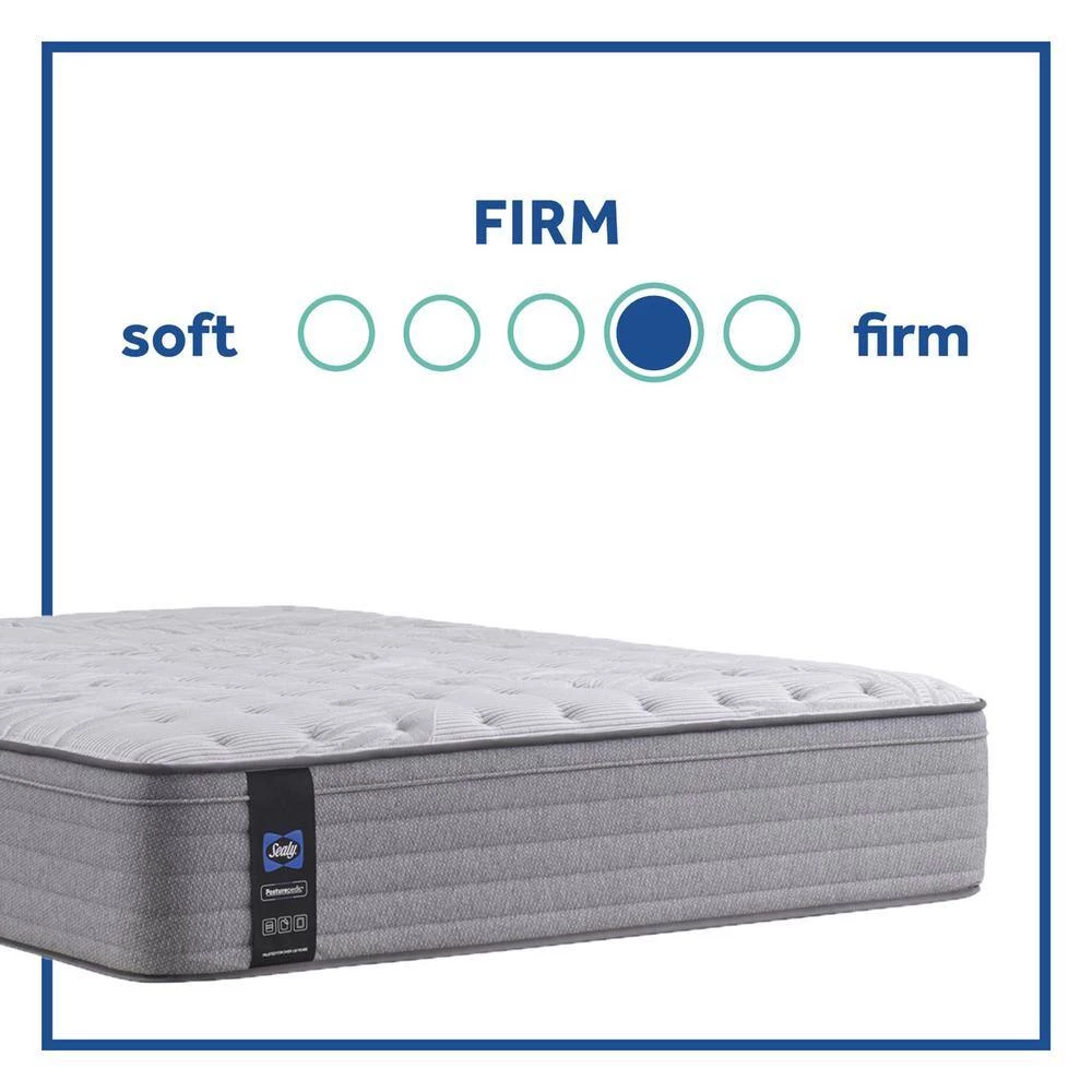 Posturepedic Spring Engelmann 14 in. Firm Memory Foam Faux Top California King Mattress Set with 9 in. High Foundation by Sealy 7 Posturepedic Spring Engelmann 14 in. Firm Memory Foam Faux Top California King Mattress Set with 9 in. High Foundation by Sealy - Image 5