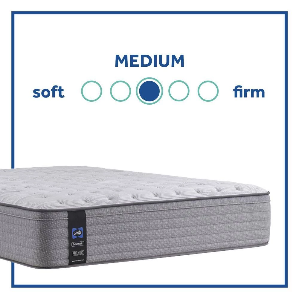 Posturepedic Spring Engelmann 14 in. Medium Memory Foam Faux Top Full Mattress Set with 9 in. High Foundation by Sealy 7 Posturepedic Spring Engelmann 14 in. Medium Memory Foam Faux Top Full Mattress Set with 9 in. High Foundation by Sealy - Image 5