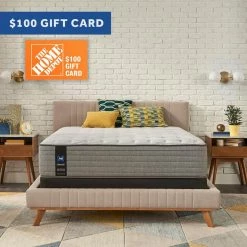 Posturepedic Spring Engelmann 14 in. Medium Memory Foam Faux Top King Mattress Set with 9 in. High Foundation by Sealy