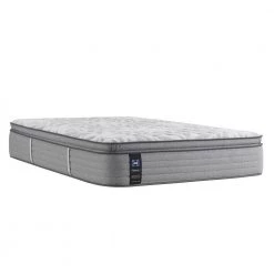 Posturepedic Spring Engelmann 15 in. Medium Memory Foam Pillow Top Cal King Mattress Set with 9 in. High Foundation by Sealy -Sealy Sales Store gray sealy mattresses 42959962 40 1000