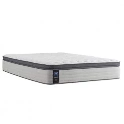 Posturepedic Spring Engelmann 15 in. Soft Memory Foam Pillow Top Queen Mattress Set with 9 in. High Foundation by Sealy -Sealy Sales Store gray sealy mattresses 42960151 40 1000