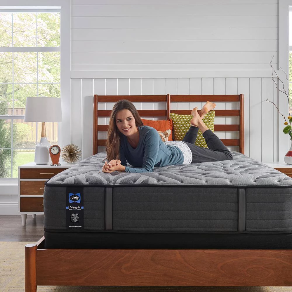 Posturepedic Plus 12 in. Extra Firm Innerspring Tight Top Split California King Mattress by Sealy 7 Posturepedic Plus 12 in. Extra Firm Innerspring Tight Top Split California King Mattress by Sealy - Image 5