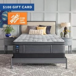 Posturepedic Plus 14 in. Medium Innerspring Euro Pillow Top King Mattress by Sealy