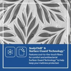 Posturepedic Plus 14 in. Firm Innerspring Tight Top Queen Mattress by Sealy -Sealy Sales Store gray sealy mattresses 52769051 c3 1000