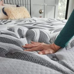 Posturepedic Plus 14 in. Plush Innerspring Tight Top King Mattress by Sealy -Sealy Sales Store gray sealy mattresses 52769261 4f 1000