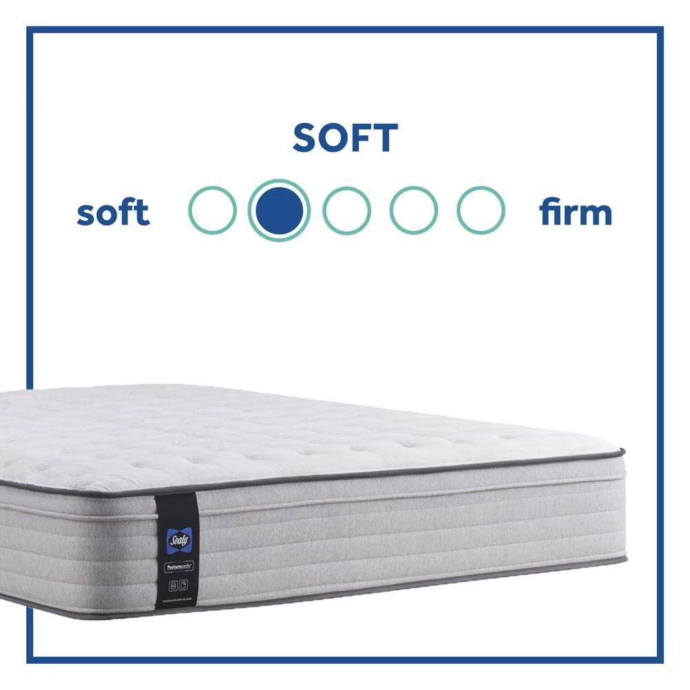 Posturepedic Spring Netherton 13 in. Soft Memory Foam Faux Top Cal Twin Mattress (Qty of 2 required for Split-Cal King) by Sealy 7 Posturepedic Spring Netherton 13 in. Soft Memory Foam Faux Top Cal Twin Mattress (Qty of 2 required for Split-Cal King) by Sealy - Image 5