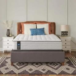 Posturepedic Spring Netherton 13 in. Soft Memory Foam Faux Top Full Mattress by Sealy -Sealy Sales Store gray sealy mattresses 52958140 31 1000