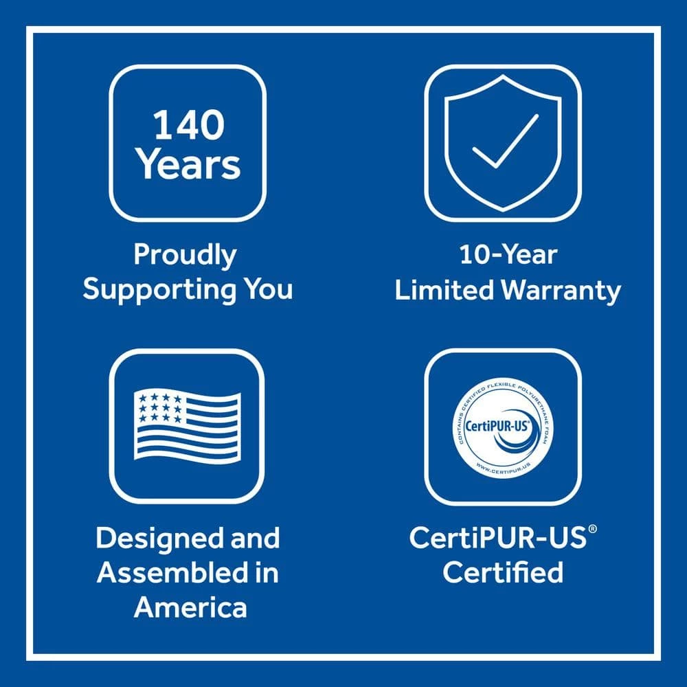 Posturepedic Spring Netherton 13 in. Soft Memory Foam Faux Top California King Mattress by Sealy 10 Posturepedic Spring Netherton 13 in. Soft Memory Foam Faux Top California King Mattress by Sealy - Image 8