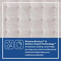 Posturepedic Spring Netherton 14 in. Soft MF Pillow Top Cal Long Twin Mattress (Qty of 2 Required for Split-Cal King) by Sealy 17 Posturepedic Spring Netherton 14 in. Soft MF Pillow Top Cal Long Twin Mattress (Qty of 2 Required for Split-Cal King) by Sealy -Sealy Sales Store gray sealy mattresses 52958532 77 1000