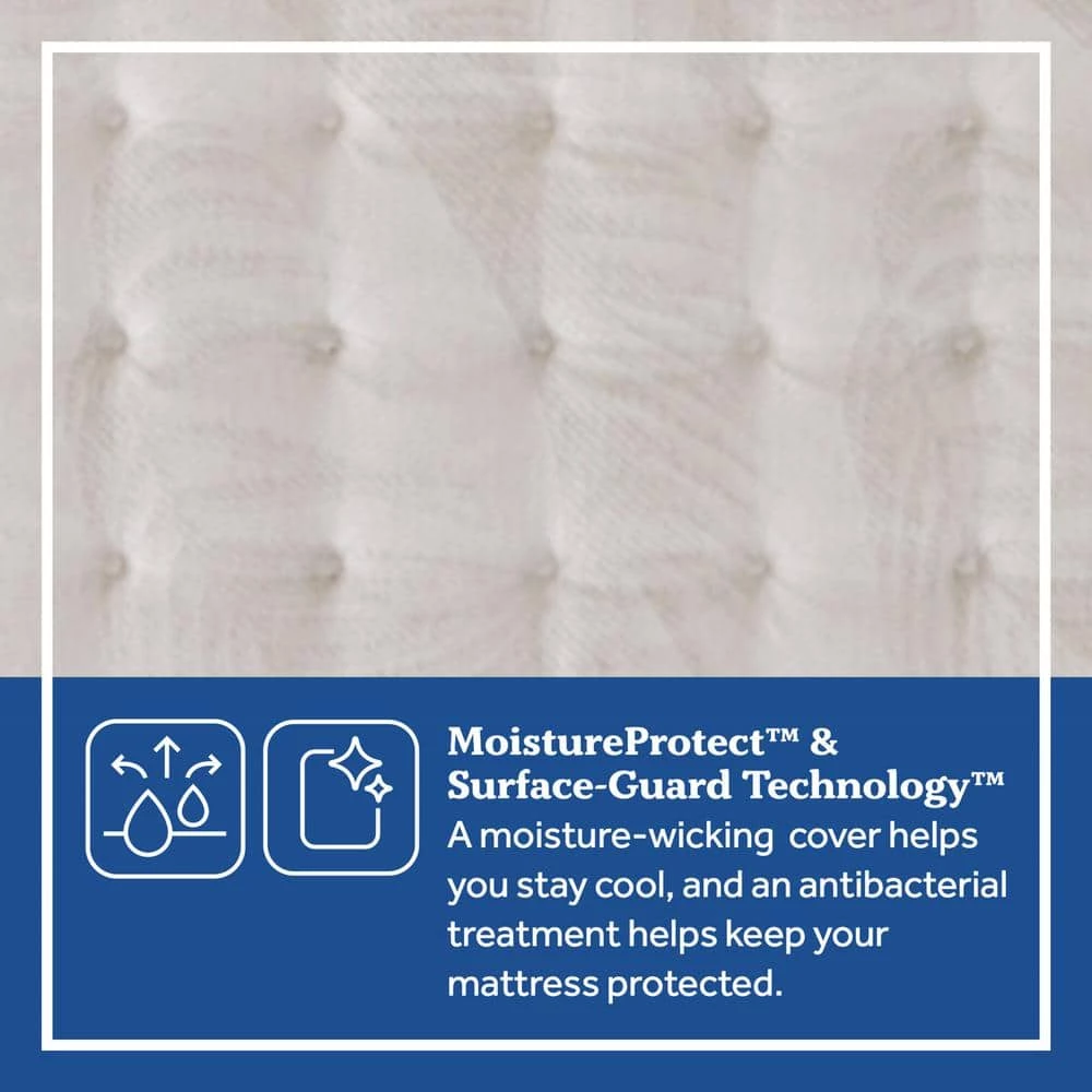 Posturepedic Spring Netherton 14 in. Soft MF Pillow Top Cal Long Twin Mattress (Qty of 2 Required for Split-Cal King) by Sealy 8 Posturepedic Spring Netherton 14 in. Soft MF Pillow Top Cal Long Twin Mattress (Qty of 2 Required for Split-Cal King) by Sealy - Image 6