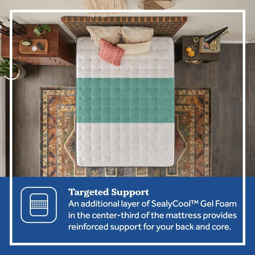 Posturepedic Spring Netherton 14 in. Soft MF Pillow Top Cal Long Twin Mattress (Qty of 2 Required for Split-Cal King) by Sealy 9 Posturepedic Spring Netherton 14 in. Soft MF Pillow Top Cal Long Twin Mattress (Qty of 2 Required for Split-Cal King) by Sealy - Image 7