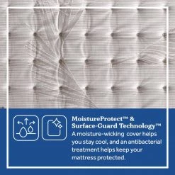 Posturepedic Spring Engelmann 12.5 in. Medium Memory Foam Tight Top Full Mattress by Sealy -Sealy Sales Store gray sealy mattresses 52958940 c3 1000