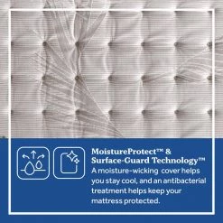 Posturepedic Spring Engelmann 12.5 in. Soft Memory Foam Tight Top Full Mattress by Sealy -Sealy Sales Store gray sealy mattresses 52959140 c3 1000