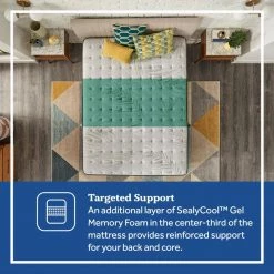 Posturepedic Spring Engelmann 14 in. Firm Faux Euro Top King Mattress Top by Sealy 18 Posturepedic Spring Engelmann 14 in. Firm Faux Euro Top King Mattress Top by Sealy -Sealy Sales Store gray sealy mattresses 52959361 c3 1000