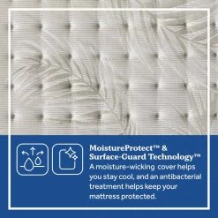 Posturepedic Spring Engelmann 14 in. Medium Memory Foam Faux Top King Mattress by Sealy -Sealy Sales Store gray sealy mattresses 52959561 c3 1000