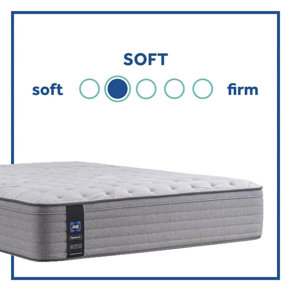 Posturepedic Spring Engelmann 14 in. Soft Memory Foam Faux Top Queen Mattress by Sealy 7 Posturepedic Spring Engelmann 14 in. Soft Memory Foam Faux Top Queen Mattress by Sealy - Image 5