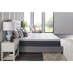12 in. Queen Spring & Memory Foam Hybrid Mattress - Medium Firm by Sealy -Sealy Sales Store gray sealy mattresses f03 00122 qn0 4f 1000
