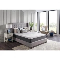 12 in. Queen Spring & Memory Foam Hybrid Mattress - Medium Firm by Sealy