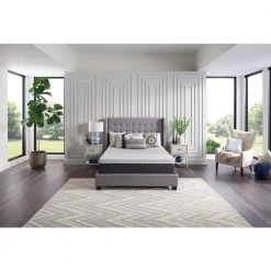 12 in. Queen Spring & Memory Foam Hybrid Mattress - Medium Firm by Sealy -Sealy Sales Store gray sealy mattresses f03 00122 qn0 c3 1000