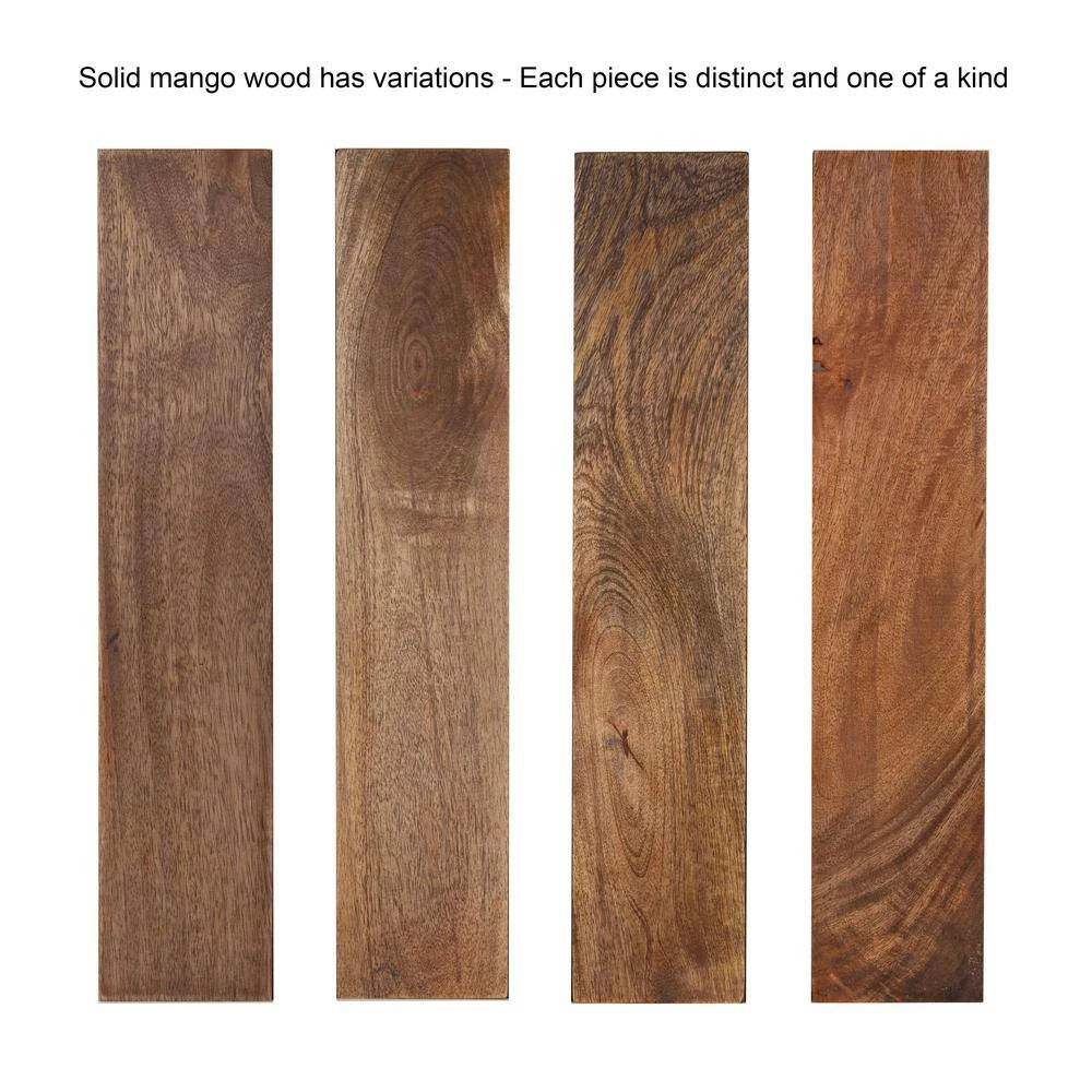 Ulani 18.50 in. Natural Round Wood End Table with 2-Pieces by Kate and Laurel 8 Ulani 18.50 in. Natural Round Wood End Table with 2-Pieces by Kate and Laurel - Image 6