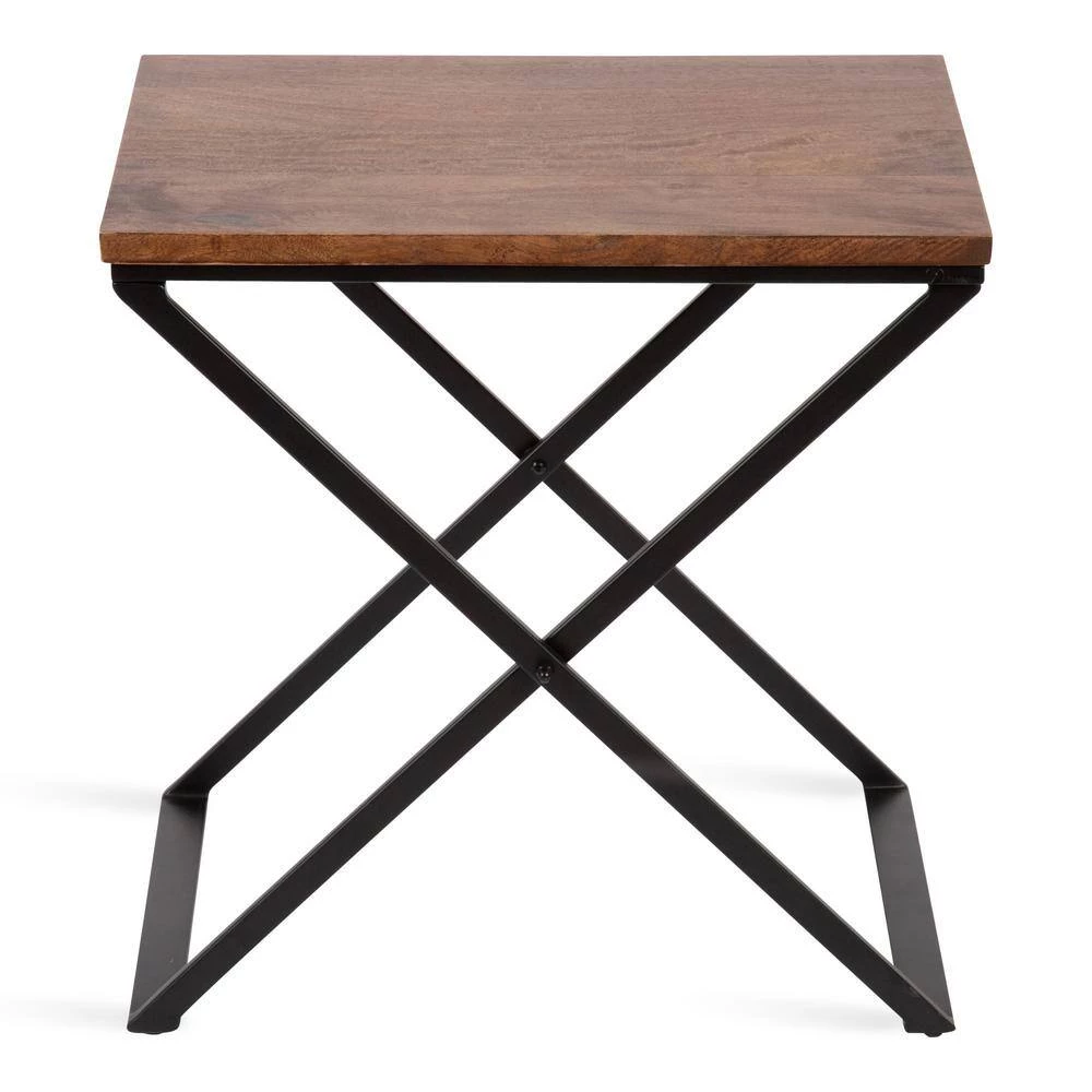 Laraway 20.25 in. Natural Rectangle Wood End Table by Kate and Laurel 7 Laraway 20.25 in. Natural Rectangle Wood End Table by Kate and Laurel - Image 5